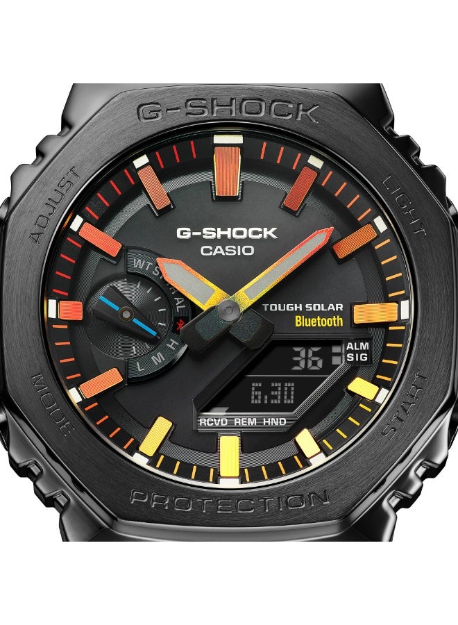Casio G-Shock GM-B2100BPC-1A Full Metal Solar Bluetooth Men’s Watch | Shock & 200M Water Resistant | Black IP Gradient Dial - Image 3